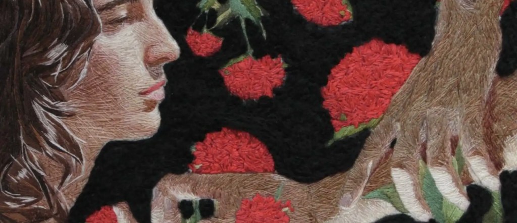 Découverte d&rsquo;artiste : cette brodeuse joue avec les fils à la manière d’une&nbsp;peintre