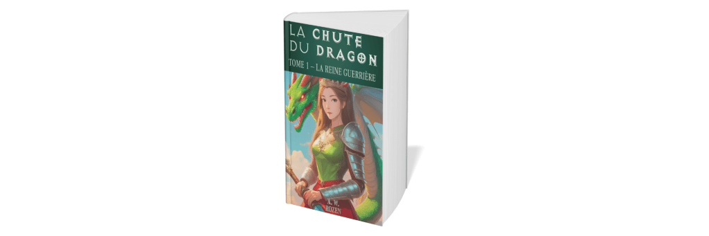 Design d’une première de couverture : La Chute du dragon de A.W.&nbsp;Rozen