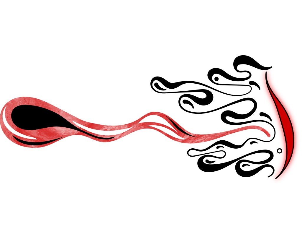 illustrations abstraites, mixed media acrylique/digital, janvier&nbsp;2025