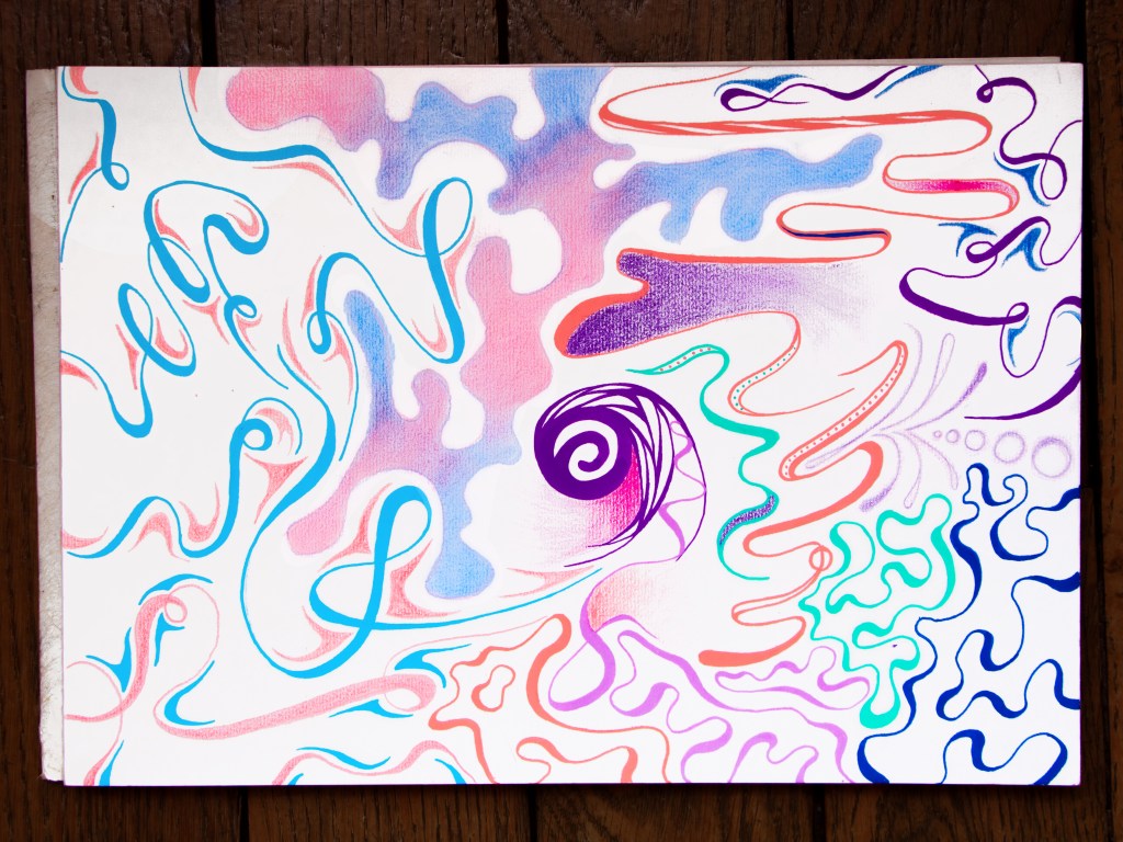 Acrylique sur papier,&nbsp;2026